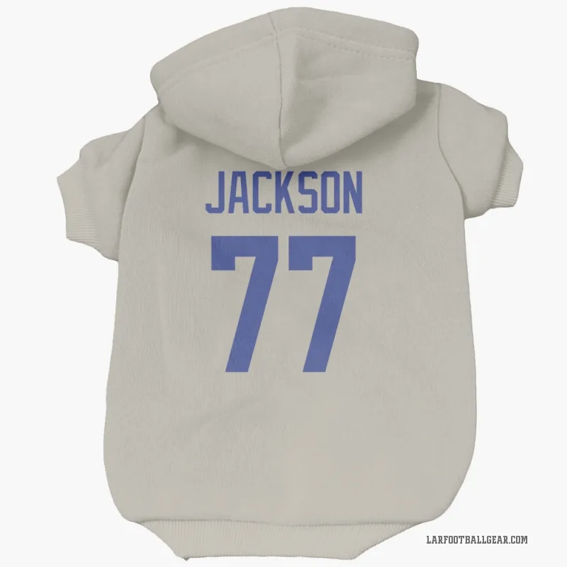 Alaric Jackson Los Angeles Rams Bone Cat & Dog Pet Hoodie